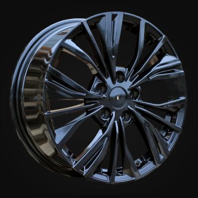 Wheel R17x7J  5X114.3  ET  35  66.1  FE224  (QC1550)  Black (BL)  For NISS  (Z5)  (JUKE New Model)