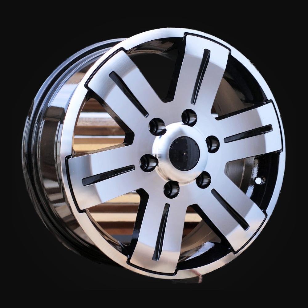 Ratlankis R16x7J  5X130  ET  55  89.1  BK562  Black Polished (MB)  For MER  (P2+K4+K2)  ((max 1400kg))