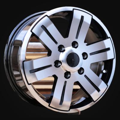 Ratlankis R16x7J  6X130  ET  55  84.1  BK562  Black Polished (MB)  For MER  (P)  ((max 1400kg))