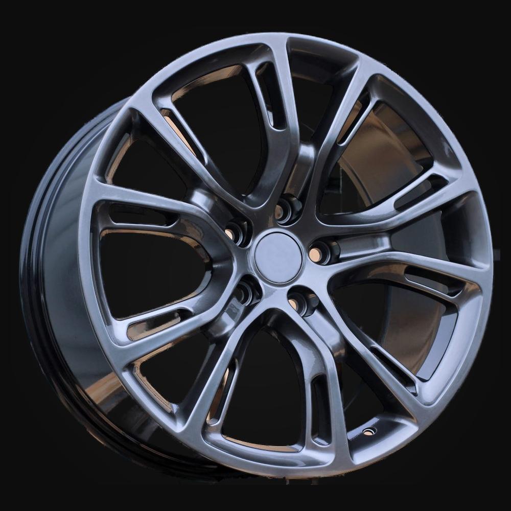 Ratlankis R18x8  5X127  ET  34  71.5  BK568  Hyper Black (HB)  For JEEP  (P)