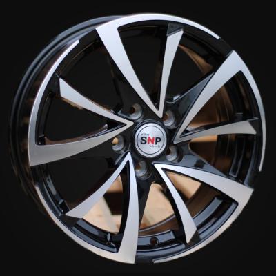 Ratlankis R14x6J  4X100  ET  40  60.1  BK575  Black Polished (MB)  For RACIN  (R+D2)