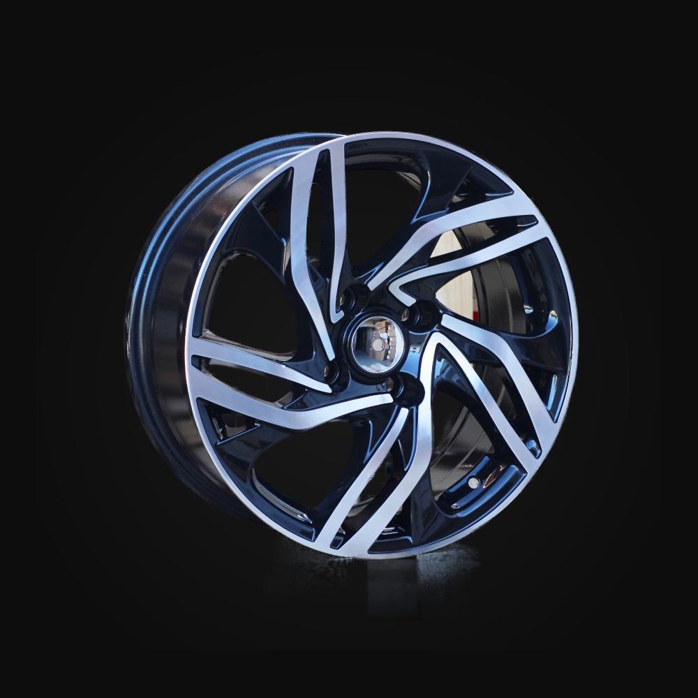 Ratlankis R16x7J  4X108  ET  25  65.1  BK607  Black Polished (MB)  For CITRO  (P2+K2)