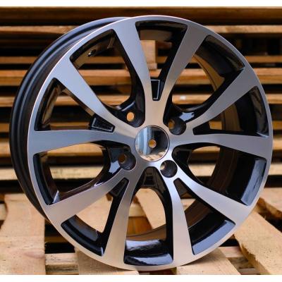 Ratlankis R15x6.5J  4X100J  ET  40  54.1  BK715  Black Polished (MB)  For HYUND  (R)
