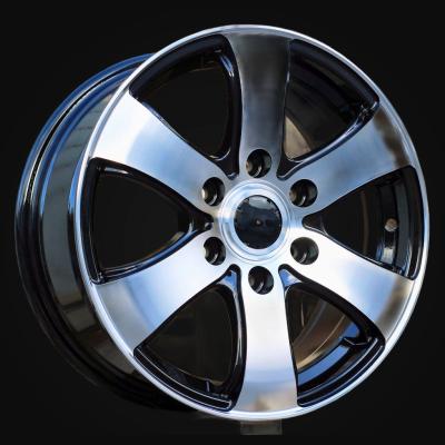 Ratlankis R16x7J  6X130  ET  55  84.1  BK747  Black Polished (MB)  For MER  (K2)  ((max 1400kg))