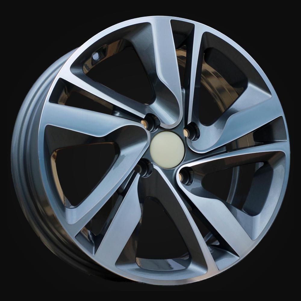 Ratlankis R15x6J  4X100  ET  46  54.1  BK813  Grey Polished (MG)  For HYUND  (R)