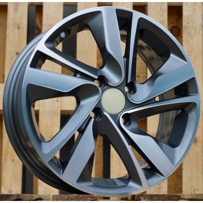 Ratlankis R15x6J  4X100J  ET  46  54.1  BK813  Grey Polished (MG)  For HYUND  (R)