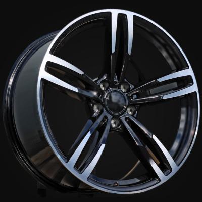 Ratlankis R19x8.5J  5X120  ET  35  72.6  BK855  (BY1121)  Black Polished (MB)  For BMW  (Z3)  (Rear+Front)