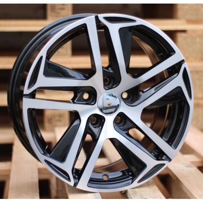 Wheel R16x7J  5X108J  ET  47  65.1  PG534  (FR876)  Black Polished (MB)  For PEUG  (P2)