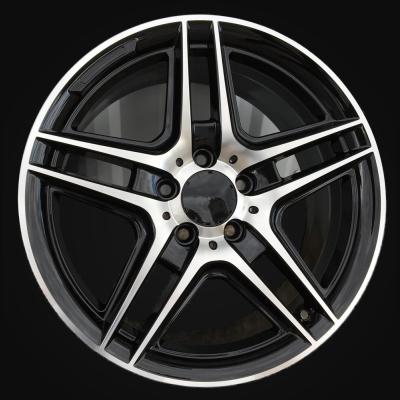 Wheel R17x7.5J  5X112  ET  45  66.6  SSA02  Black Polished (MB)  For MER  (Z1)