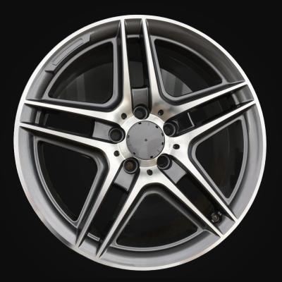 Wheel R17x7.5J  5X112  ET  45  66.6  SSA02  Grey Polished+Powder Coating (MGPC)  For MER  (K7)