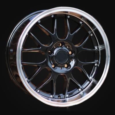 Ratlankis R18x8J  5X120  ET  20  74.1  BY773  Black+Polished Lip (BLPL)  For BMW  (Z1+Z3+Z6)  (REAR+FRONT)