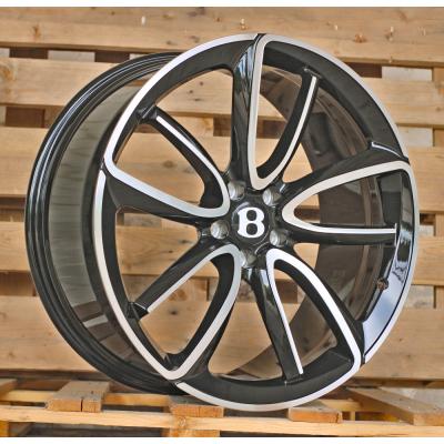 Ratlankis R21x9.5J  5X112J  ET  41  57.1  FB0493  Black Polished (MB)  For BENTL  (K7)  (FORGED)