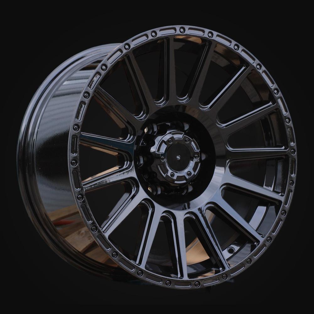 Ratlankis R18x9J  6X139.7  ET  12  106.1  FBX026J  Black (BL)  For 4X4  (P2)  ((AKC 100 Eur)HYBRID FORGED (small painting defect))