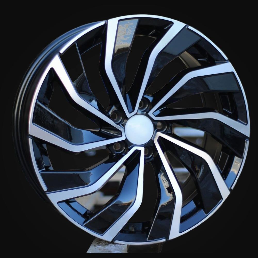 Wheel R17x7.5J  5X100  ET  45  57.1  B5780  Black Polished (MB)  For VW  (R)  ((AKC 80 Eur))