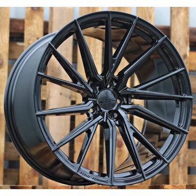 Wheel R20x10J  5X120J  ET  40  72.6  HX06JF  Black (BL)  For HAXER  (K4+K2)  (HYBRID FORGED (Front+Rear))