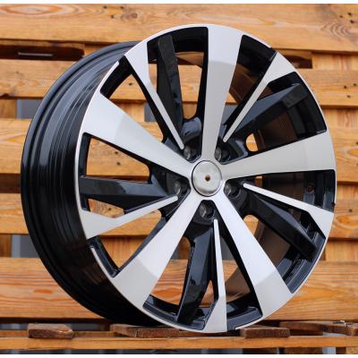 Wheel R19x7.5J  5X108J  ET  42  65.1  YF0449  Black Polished (MB)  For PEUG  (P1)  (HYBRID FORGED)