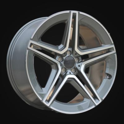 Ratlankis R22x9.5J  5X112  ET  45  66.5  FBX142J  (H3067F)  Grey Polished (MG)  For MER  (Z3)  (HYBRID FORGED Rear+Front)