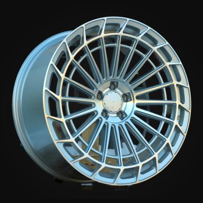 Wheel R22x9J  5X112  ET  32  66.6  FBX162J  (FB780)  Machined Silver (MS)  For MER  (Z6)  (Rear+Front)