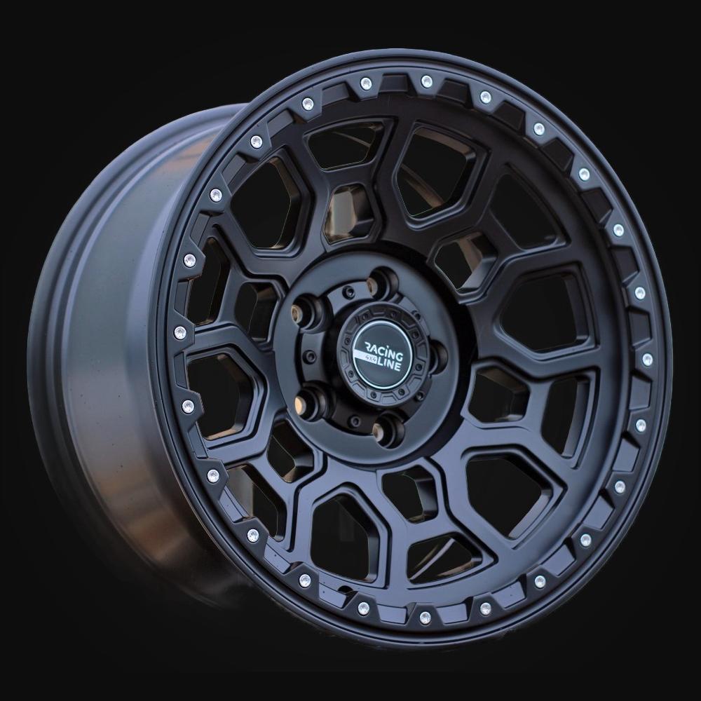 Wheel R17x9J  5X127  ET  M6  78.1  B1105  Black Half Matt (BLHM)  For 4X4  (P)
