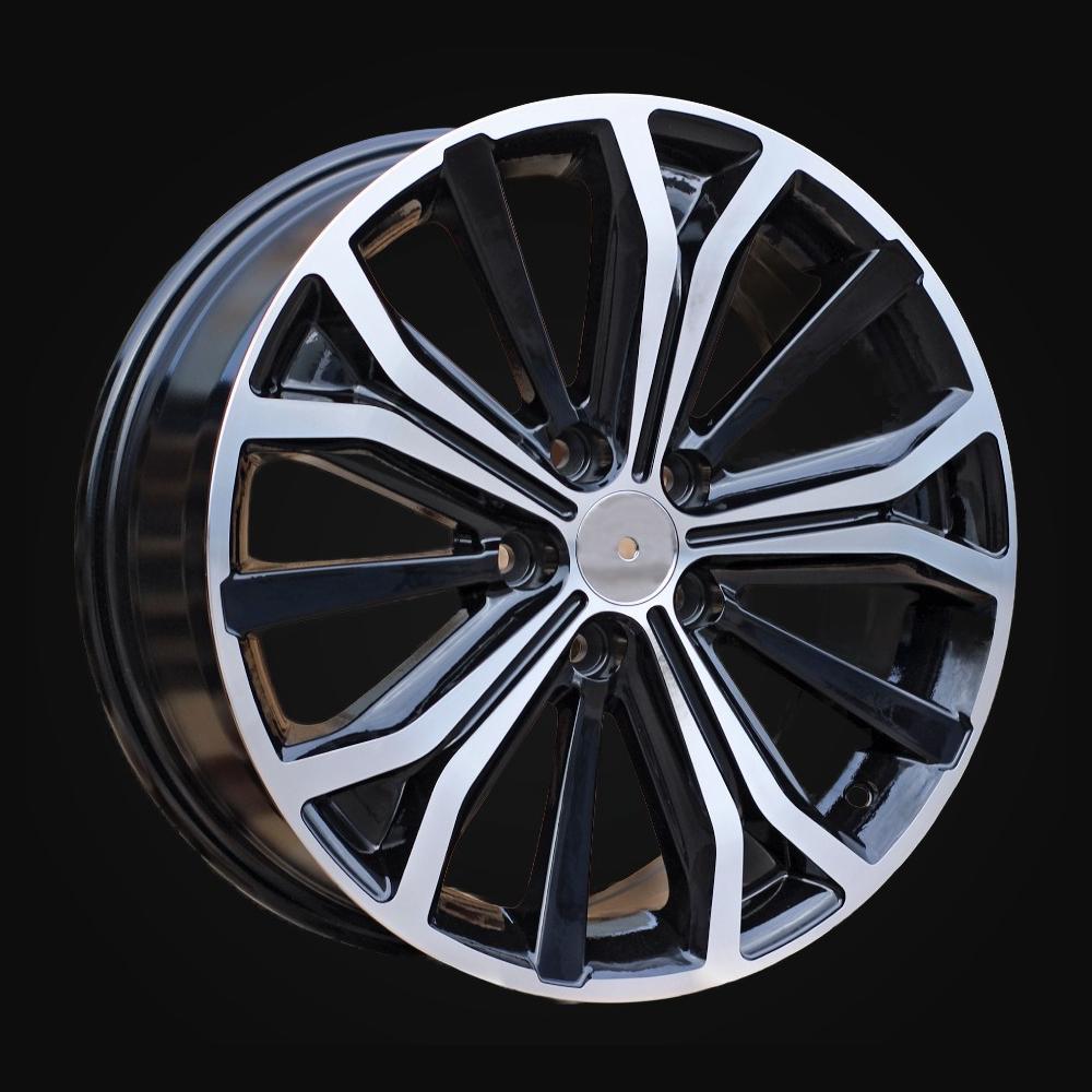 Wheel R17x7J  5X108  ET  46  65.1  BK591  Black Polished (MB)  For PEUG  (P)
