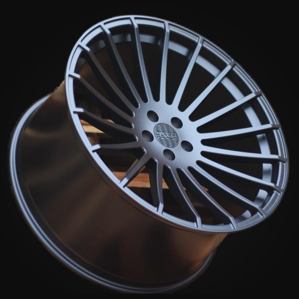 Wheel R19x8.5J  5X120  ET  33  72.6  A1227  (HX010J)  Black Half Matt (BLHM)  For HAXER  (P)