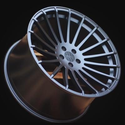 Wheel R19x8.5J  5X120  ET  33  72.6  A1227  (HX010J)  Black Half Matt (BLHM)  For HAXER  (P)