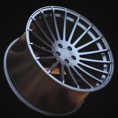 Wheel R21x11.5J  5X112  ET  42  66.5  A1227  (HE749)  Black Half Matt (BLHM)  For RACIN  (P1)