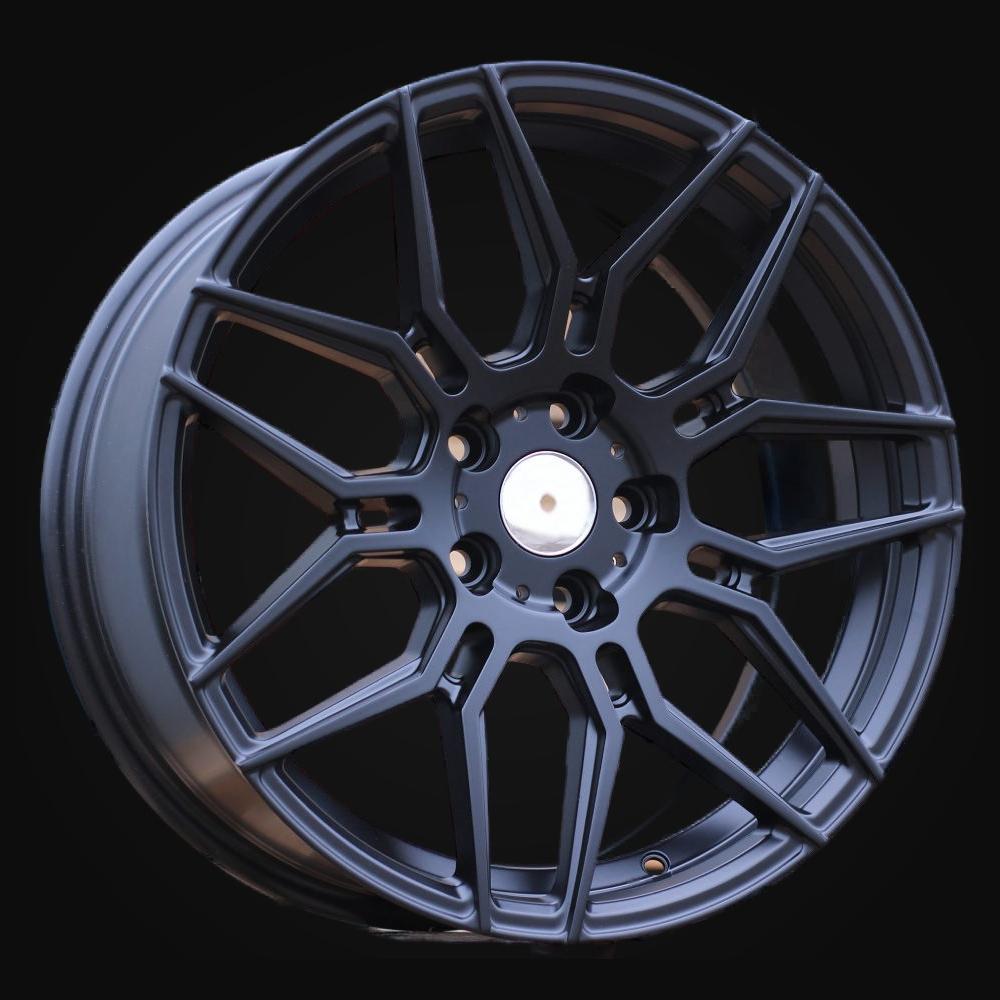 Wheel R18x8J  5X112  ET  40  66.6  A1239  Black Half Matt (BLHM)  For MER  (P)  (STYLE ADV1)