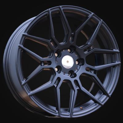 Wheel R18x8J  5X112  ET  40  66.6  A1239  Black Half Matt (BLHM)  For MER  (P)  (STYLE ADV1)