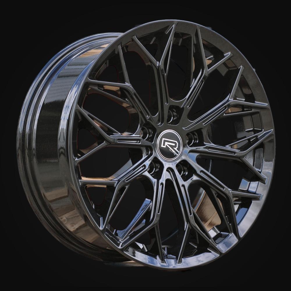Wheel R17x7.5J  5X108  ET  40  67.1  A1407  Black (BL)  For RACIN  (P)