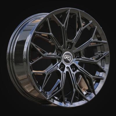 Wheel R17x7.5J  5X100  ET  40  57.1  A1407  Black (BL)  For RACIN  (P)