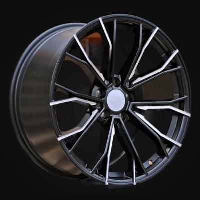 Wheel R19x8.5J  5X120  ET  33  72.6  A5385  (XFE290)  Black Half Matt (BLHM)  For BMW  (P1)  ((REAR+FRONT))