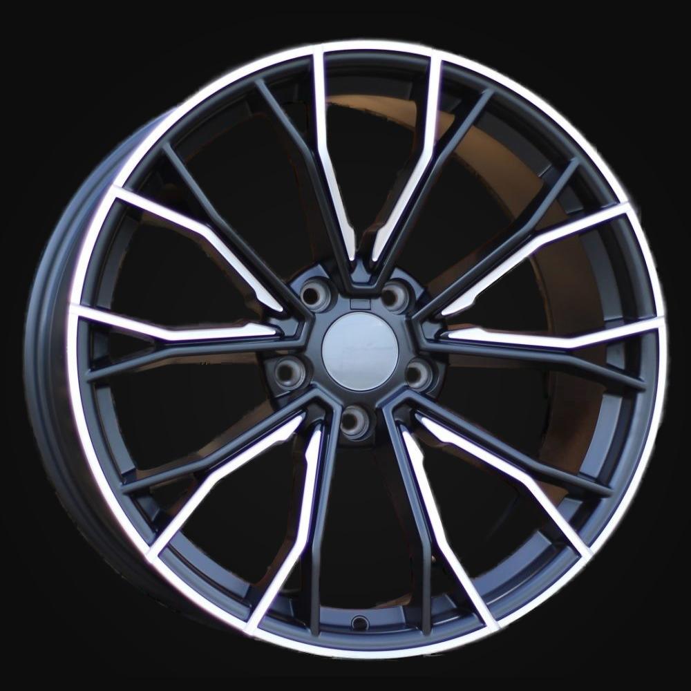 Wheel R20x8.5J  5X120  ET  33  72.6  A5385  (INS0220)  Black Half Matt (BLHM)  For BMW  (Z5)  (Milling Rear+Front)