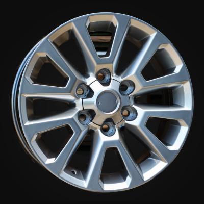 Wheel R17x7.5J  6X139.7  ET  25  106.1  B1072  (BK5881)  Hyper Black (HB)  For TOYOT  (r19)