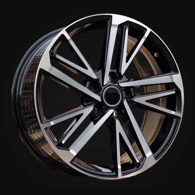 Ratlankis R17x7J  5X100  ET  50  54.1  FBX255J  Black Polished (MB)  For TOYOT  (Z4)  (HYBRID FORGED)