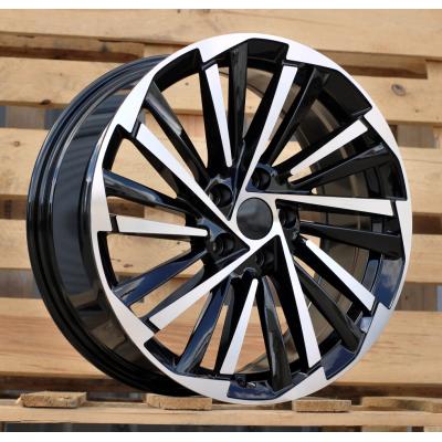 Ratlankis R18x7.5J  5X112J  ET  40  57.1  FBX261J  Black Polished (MB)  For SKODA  (Z5)  (HYBRID FORGED)