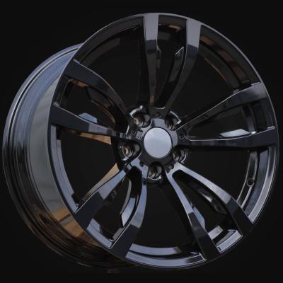 Wheel R20x11J  5X120  ET  37  74.1  B1057  (IN5184)  Black (BL)  For BMW  (K8)  (Rear+Front)