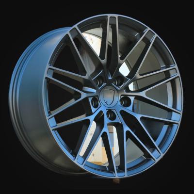 Wheel R20x7.5J  5X130  ET  32  66.5  3S1324  Black Half Matt (BLHM)  For PORCH  (M)  (NEW Macan II (XAB) HYBRID FORGED Rear+Front)