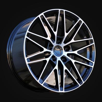 Wheel R20x10J  5X130  ET  49  66.5  3S1324  Black Polished (MB)  For PORCH  (M)  (NEW Macan II (XAB) HYBRID FORGED Rear+Front)