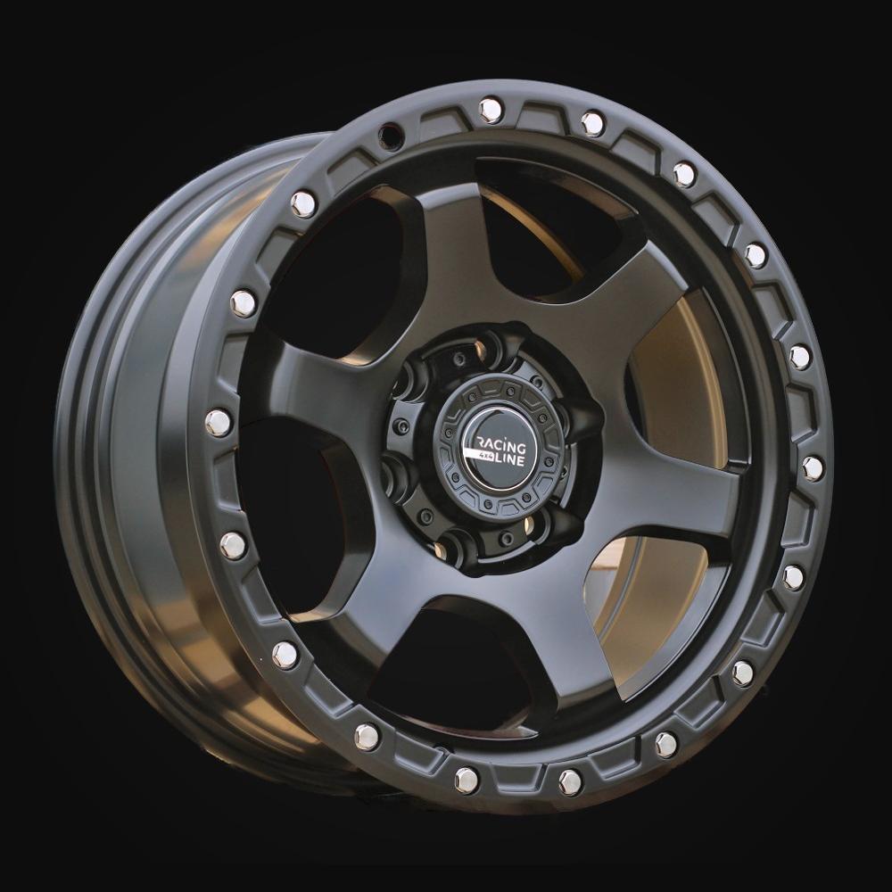Wheel R17x8.5J  6X139.7  ET  10  106.1  3S240  Black Half Matt (BLHM)  For 4X4  (D2)  (HYBRID FORGED)