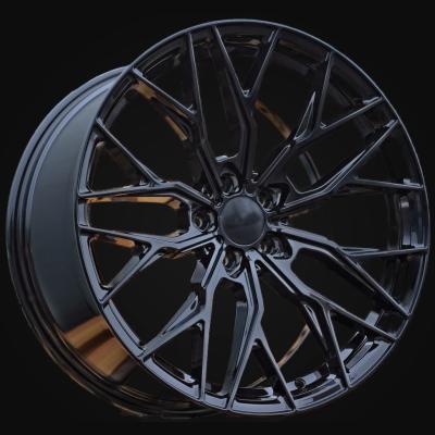 Wheel R20x8.5J  5X112  ET  40  66.6  3S266  Black (BL)  For RACIN  (K2)  (HYBRID FORGED (Max Load 815kg.) Front+Rear)