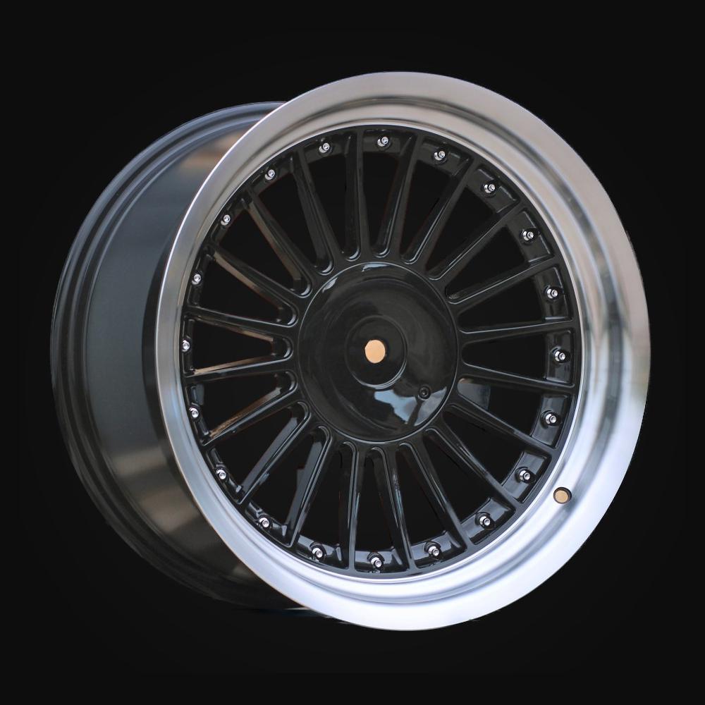 Wheel R17x8J  5X120  ET  20  74.1  7307F  Graphite+Polished Lip (GRPL)  For BMW  (Z5)  (ALPINA Style (Front+Rear))
