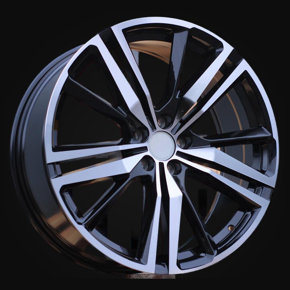 Ratlankis R20x8.5J  5X108  ET  45  63.3  FE182  (IN0242/TS765)  Black Polished (MB)  For VOLVO  (P1+P2)