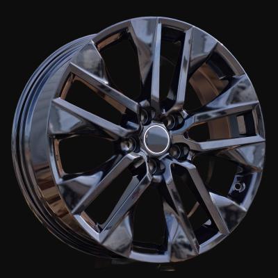 Llanta R19x7.5J  5X114.3  ET  40  60.1  B2027  (H3459F)  Black (BL)  For TOYOT  (A)  (HYBRID FORGED)