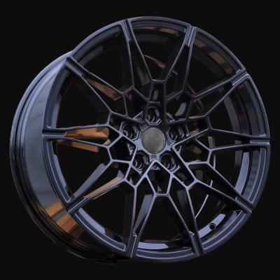 Felge R19x8J  5X112  ET  25  66.6  B1674  (H3143F)  Black (BL)  For BMW  (A)  (HYBRID FORGED Rear+Front)