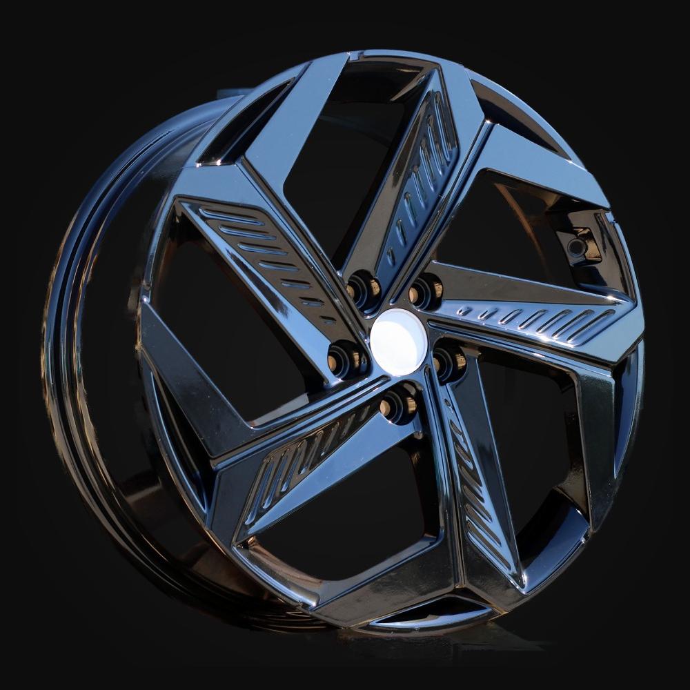Wheel R18x7.5J  5X114.3  ET  51  67.1  D1926  (BK1224)  Black (BL)  For HYUND  (P+K4)  (NEW Model)