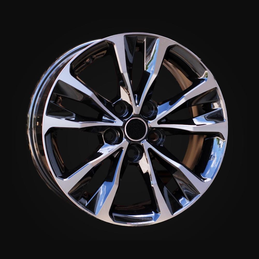Ratlankis R17x7J  5X114.3  ET  40  60.1  A5499  (BK5212)  Black Polished (MB)  For TOYOT  (P+R)