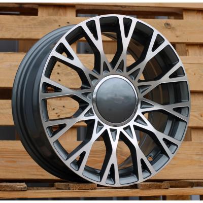 Wheel R16x6.5J  4X98J  ET  35  58.1  Y1283  Grey Polished (MG)  For FIAT  (Z7)  (NEW Model 500)
