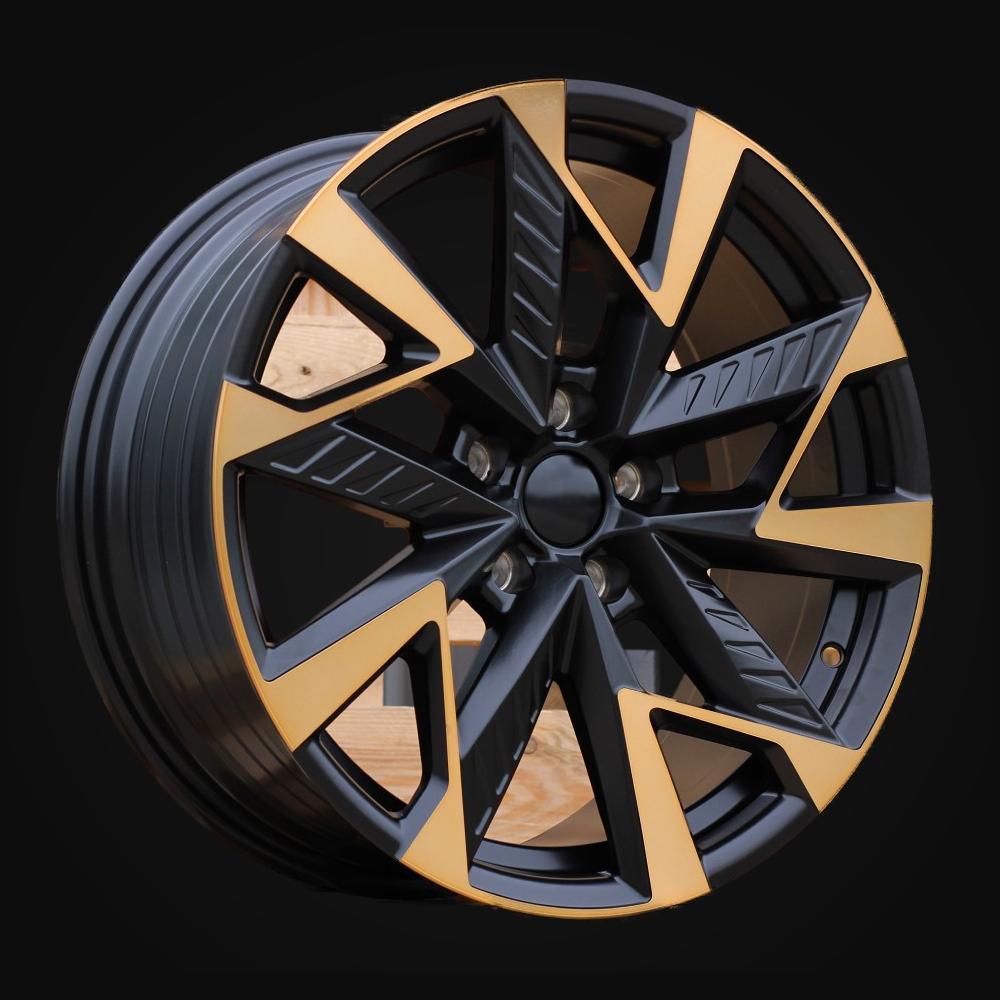 Wheel R18x8J  5X112  ET  40  57.1  YF0443  Black Polished Half Matt Cooper (MBHMC)  For CUPRA  (M)  (HYBRID FORGED)