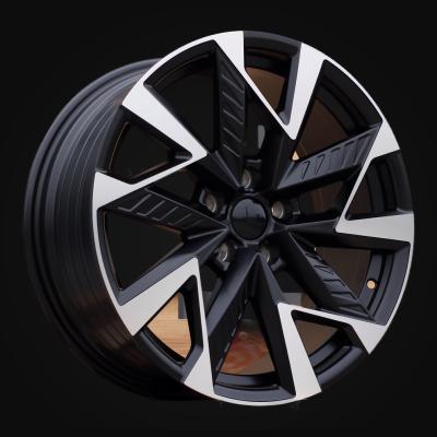 Wheel R19x8J  5X112  ET  40  57.1  YF0443  Black Polished Half Matt (MBHM)  For CUPRA  (P1)  (HYBRID FORGED)